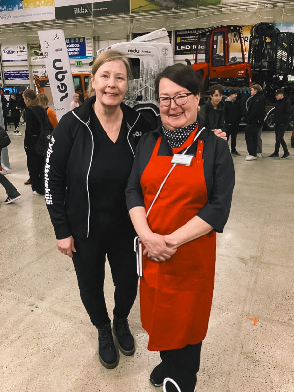 Leena Korpi ja Päivi Kupari